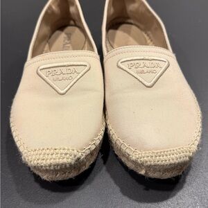 Prada Women's Beige Espadrilles